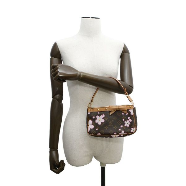 ルイヴィトン ハンドバッグ モノグラム・チェリー ブロッサム ポシェット・アクセソワール M92006 LOUIS VUITTON 村上隆