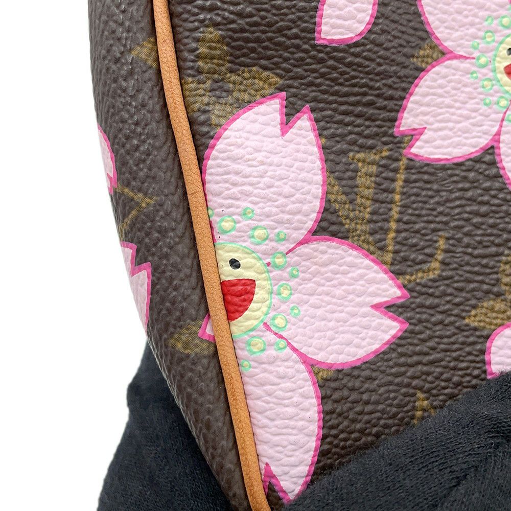 ルイヴィトン ハンドバッグ モノグラム・チェリー ブロッサム ポシェット・アクセソワール M92006 LOUIS VUITTON 村上隆