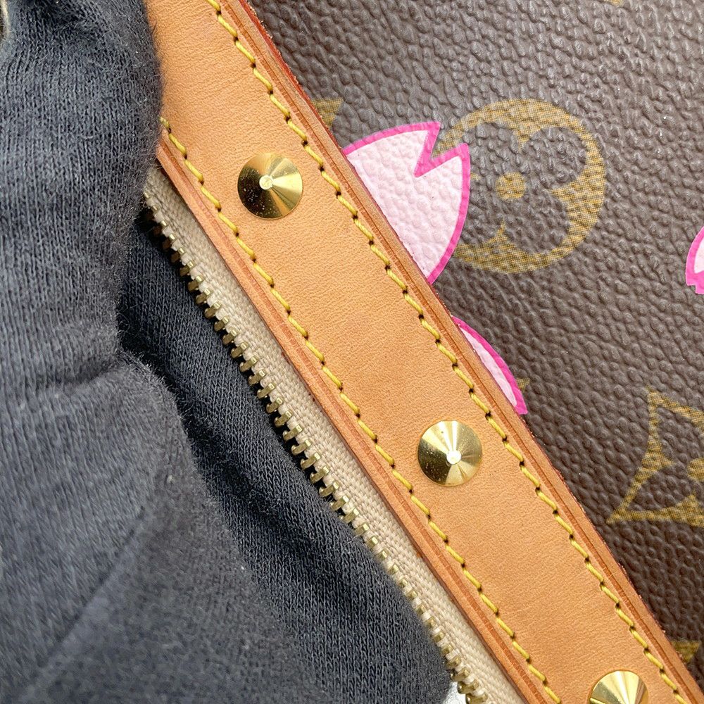 ルイヴィトン ハンドバッグ モノグラム・チェリー ブロッサム ポシェット・アクセソワール M92006 LOUIS VUITTON 村上隆