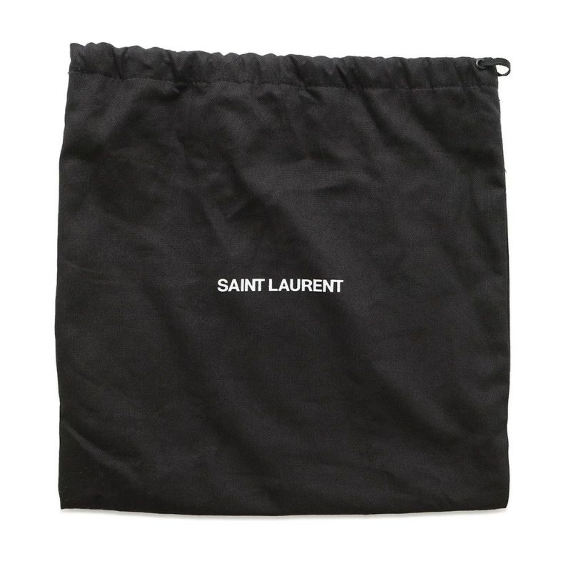 サンローランパリ ショルダーバッグ ホーボーバッグ パテント 773626 SAINT LAURENT PARIS 黒
