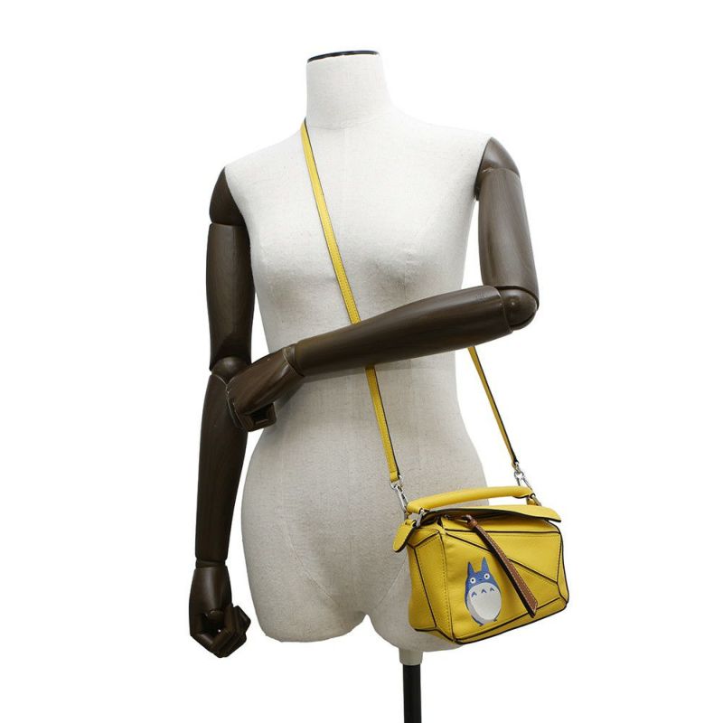 ロエベ ハンドバッグ パズルバッグ ジブリコラボ となりのトトロ LOEWE 2way