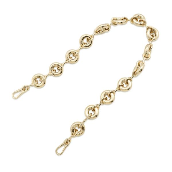 ロエベ ショルダーストラップ ドーナツ チェーン ストラップ メタル C564CDSX01 LOEWE バッグストラップ