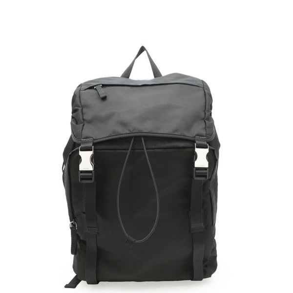 プラダ リュック バックパック ナイロン 2VZ062 PRADA バッグ リュックサック 黒