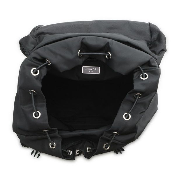 プラダ リュック バックパック ナイロン 2VZ062 PRADA バッグ リュックサック 黒