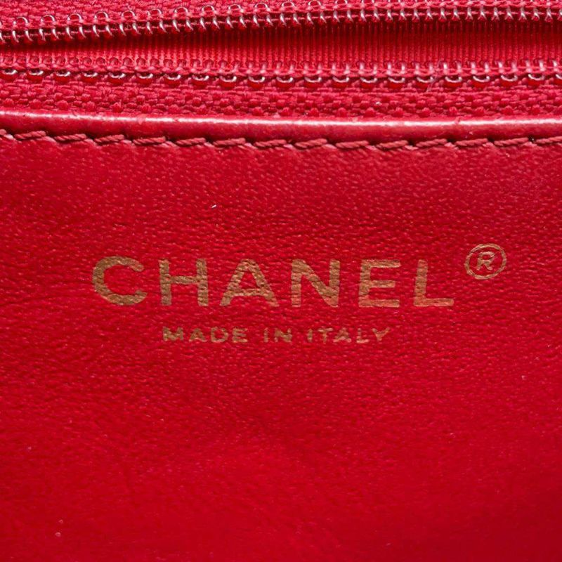 シャネル チェーンショルダーバッグ マトラッセ ココマーク キャビアスキン CHANEL バッグ