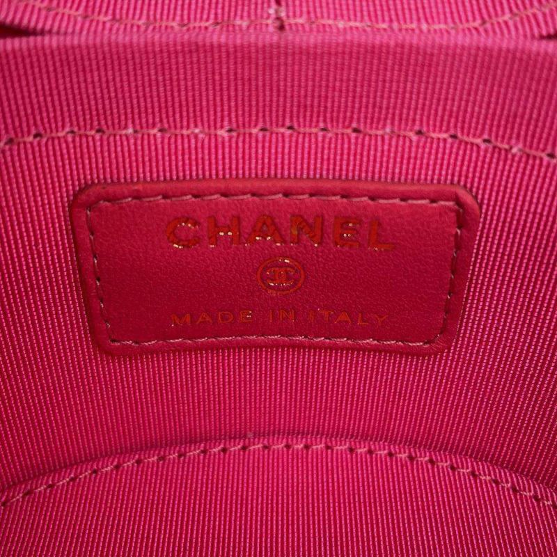 シャネル チェーンショルダーバッグ ミニバニティ ココマーク パテント AP1616 CHANEL バッグ