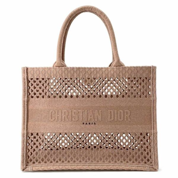 クリスチャン・ディオール トートバッグ ブックトート ミディアム メッシュ Christian Dior バッグ