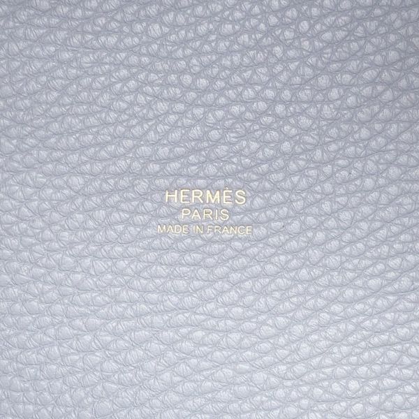 エルメス ハンドバッグ ピコタンロックPM グリパンタン/シャンパンゴールド金具 トリヨンクレマンス K刻印