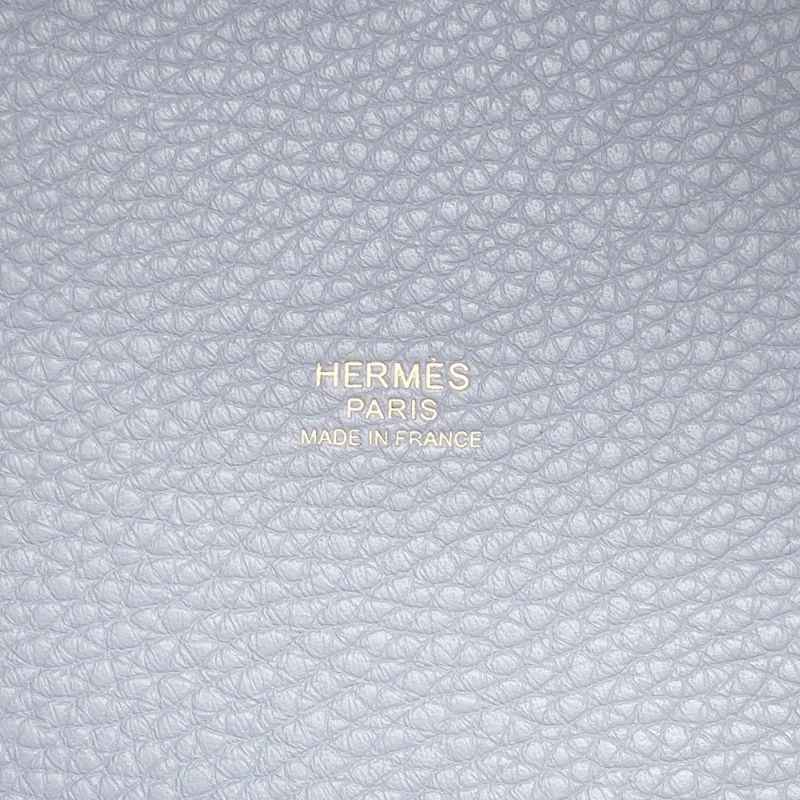 エルメス ハンドバッグ ピコタンロックPM グリパンタン/シャンパンゴールド金具 トリヨンクレマンス K刻印