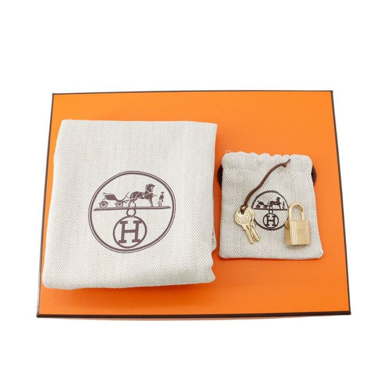 エルメス ハンドバッグ ピコタンロックPM グリパンタン/シャンパンゴールド金具 トリヨンクレマンス K刻印