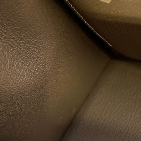 エルメス ハンドバッグ ケリー28 外縫い エトゥープ/ゴールド金具 エプソン B刻印 2wayショルダー