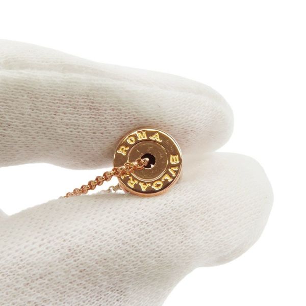 ブルガリ ネックレス ビー・ゼロワン B-zero1 K18PGピンクゴールド ブロンズセラミック 353004 BVLGARI ペンダント