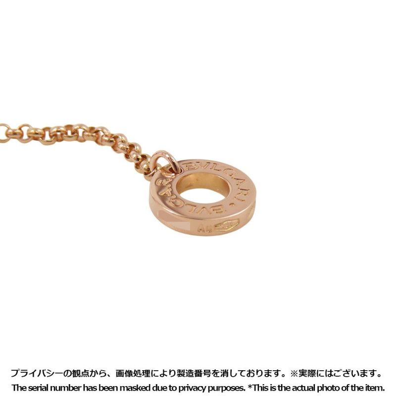 ブルガリ ネックレス ビー・ゼロワン B-zero1 K18PGピンクゴールド ブロンズセラミック 353004 BVLGARI ペンダント