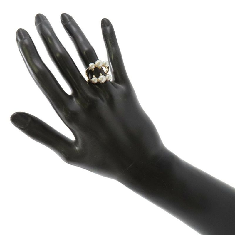 タサキ リング デインジャー シグネチャー あこや真珠 パール K18YGイエローゴールド サイズ約12号 R-4497-18KYG TASAKI 指輪