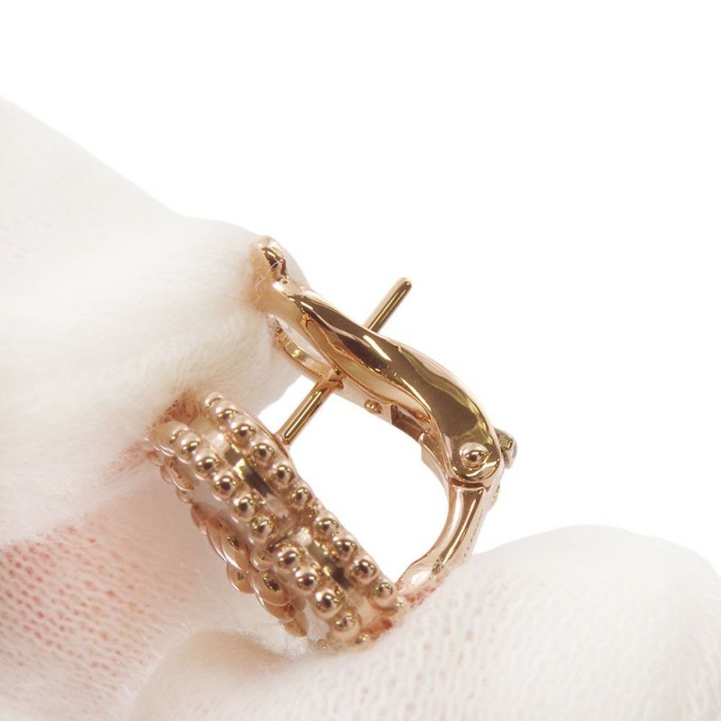 ヴァンクリーフ&アーペル ピアス ラッキー スプリング イヤリング プラムブロッサム マザーオブパール K18PG VCARP7RU00