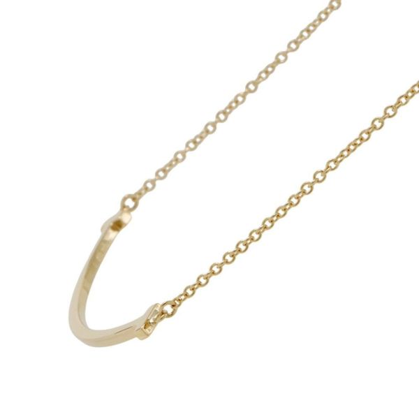 ティファニー ネックレス Tスマイル ペンダント スモール K18YGイエローゴールド 60011679 Tiffany&Co. ジュエリー