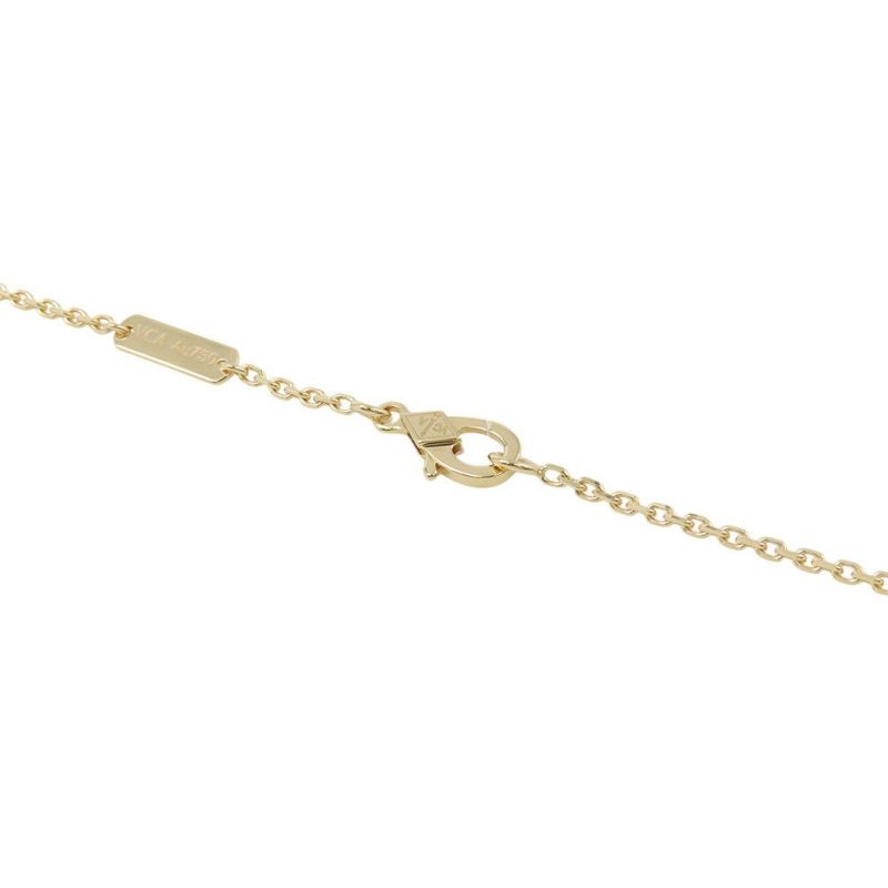 ヴァンクリーフ&アーペル ネックレス ヴィンテージ アルハンブラ ペンダント カーネリアン K18YGイエローゴールド VCARD38500