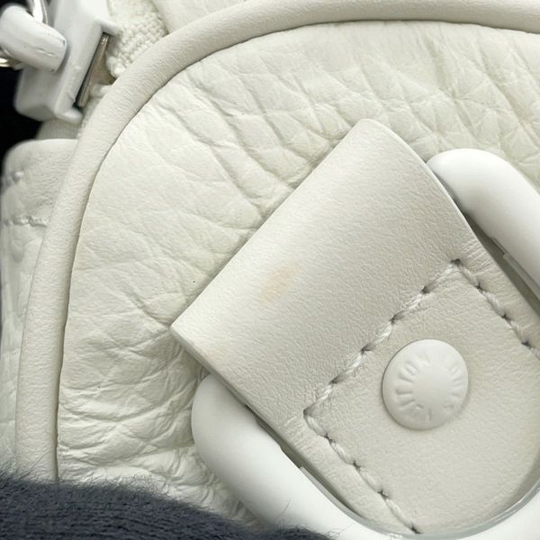 ルイヴィトン ハンドバッグ モノグラム・トリヨン キーポル・バンドリエール25 M24434 LOUIS VUITTON 白 ホワイト