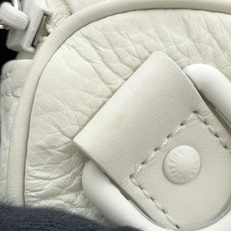 ルイヴィトン ハンドバッグ モノグラム・トリヨン キーポル・バンドリエール25 M24434 LOUIS VUITTON 白 ホワイト