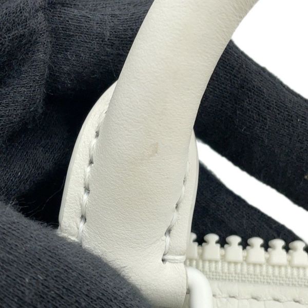 ルイヴィトン ハンドバッグ モノグラム・トリヨン キーポル・バンドリエール25 M24434 LOUIS VUITTON 白 ホワイト