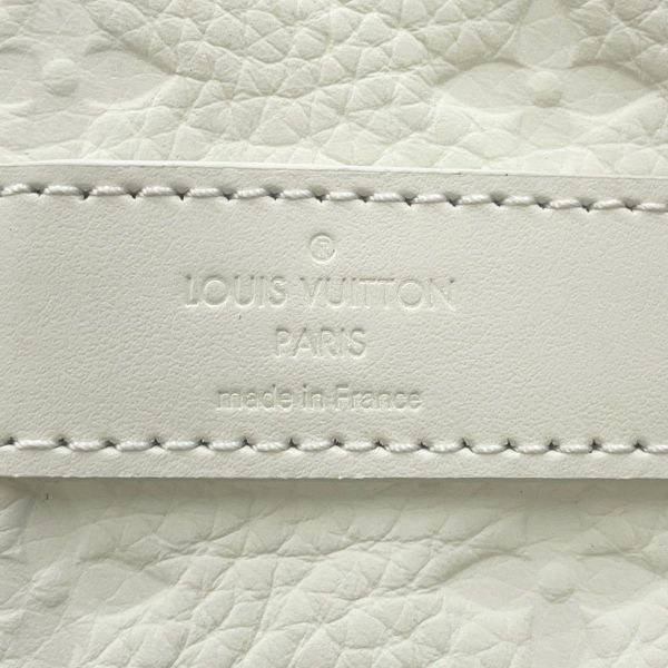 ルイヴィトン ハンドバッグ モノグラム・トリヨン キーポル・バンドリエール25 M24434 LOUIS VUITTON 白 ホワイト