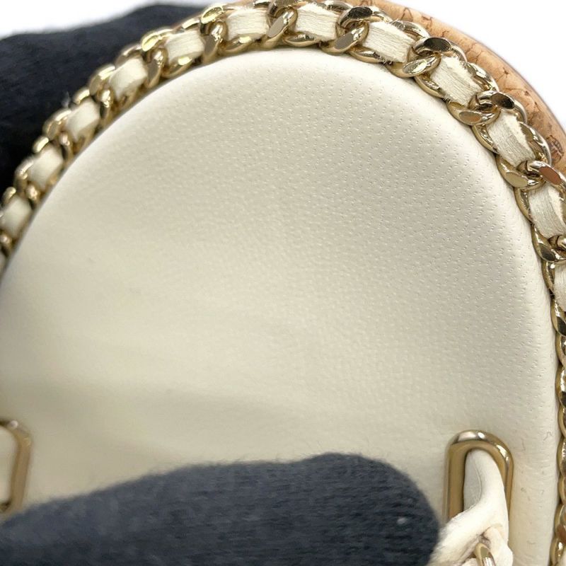 シャネル サンダル ココマーク チェーンストラップ レディースサイズ38C G35779 CHANEL 靴 白