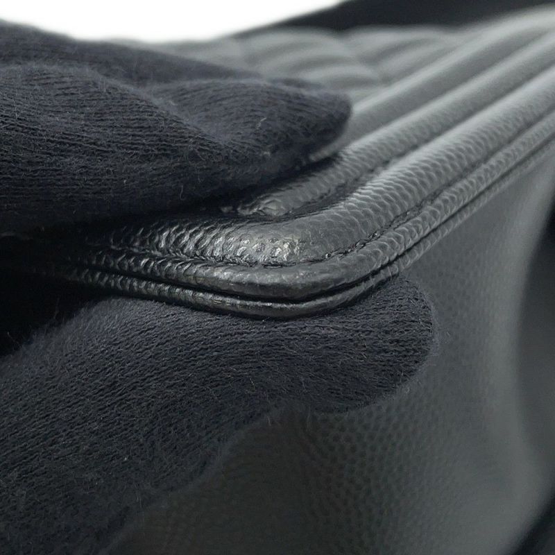 シャネル チェーンショルダーバッグ ボーイシャネル ココマーク A67086 CHANEL BOY CHANEL 黒