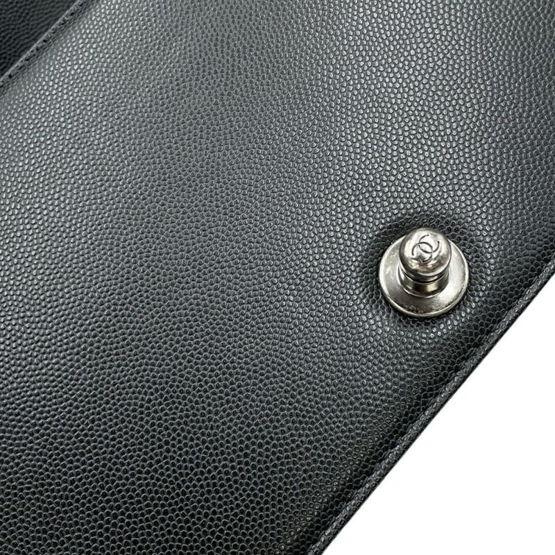 シャネル チェーンショルダーバッグ ボーイシャネル ココマーク A67086 CHANEL BOY CHANEL 黒