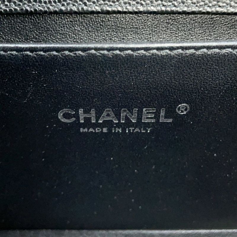 シャネル チェーンショルダーバッグ ボーイシャネル ココマーク A67086 CHANEL BOY CHANEL 黒