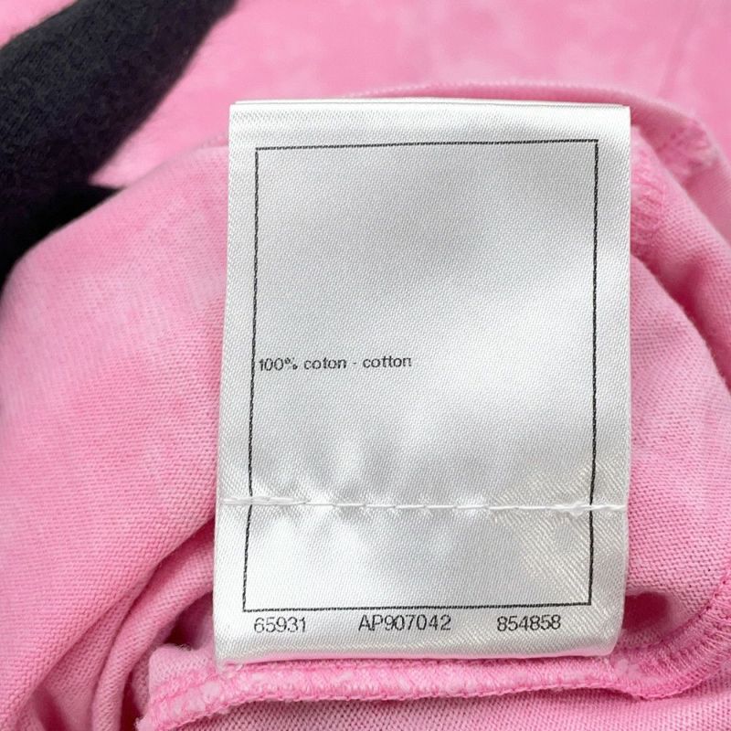 シャネル 半袖Tシャツ ツイードロゴ ココマーク レディースサイズS P74670 CHANEL アパレル