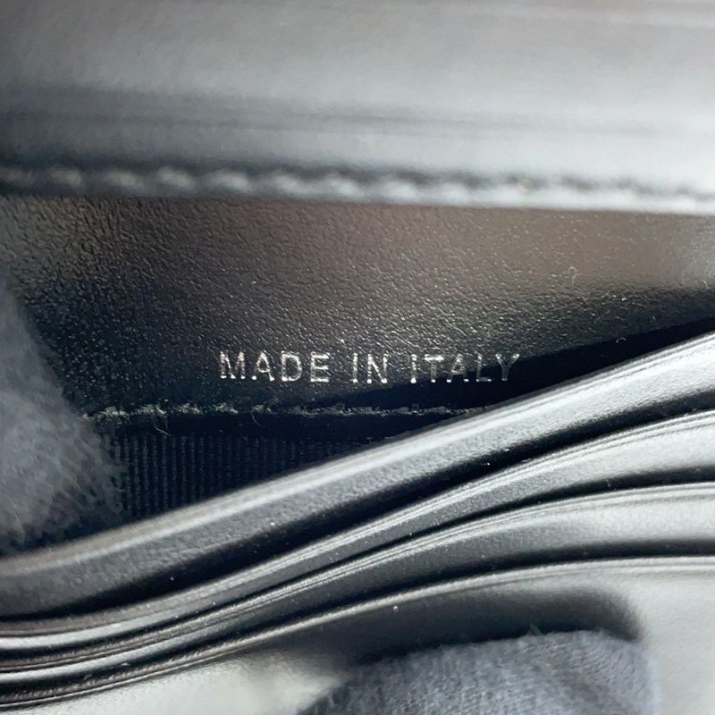 シャネル 二つ折り財布 ココマーク マトラッセ スモールウォレット AP4381 CHANEL 黒