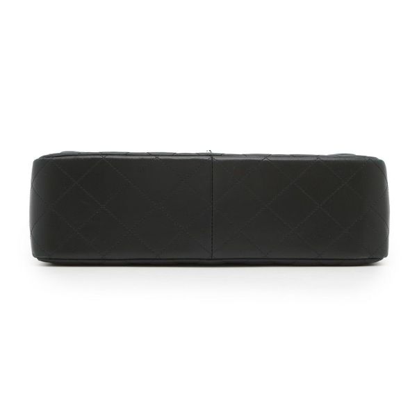 シャネル チェーンショルダーバッグ マトラッセ30 ココマーク Wフラップ ラムスキン A58600 CHANEL 黒