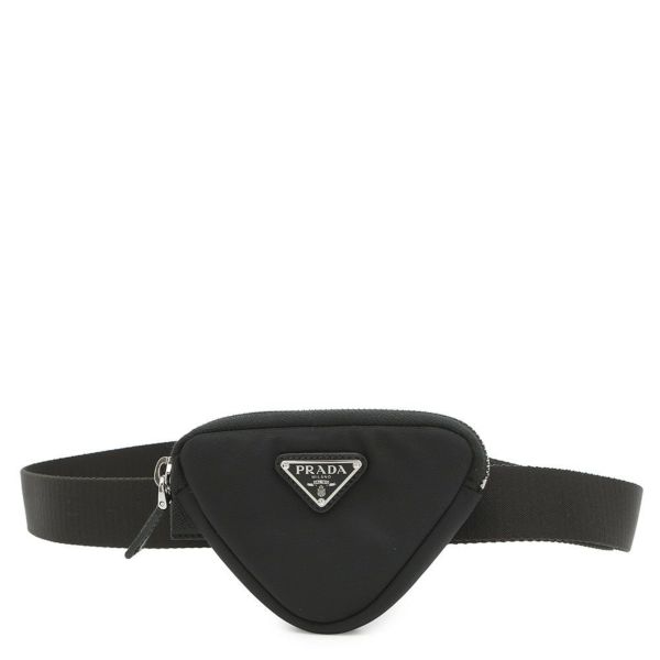 プラダ ウエストポーチ トライアングルロゴ ナイロン 2CN087 PRADA ポーチ 黒