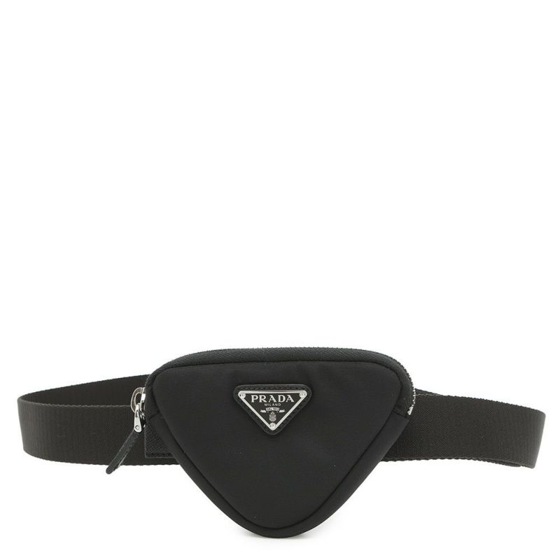 プラダ ウエストポーチ トライアングルロゴ ナイロン 2CN087 PRADA ポーチ 黒