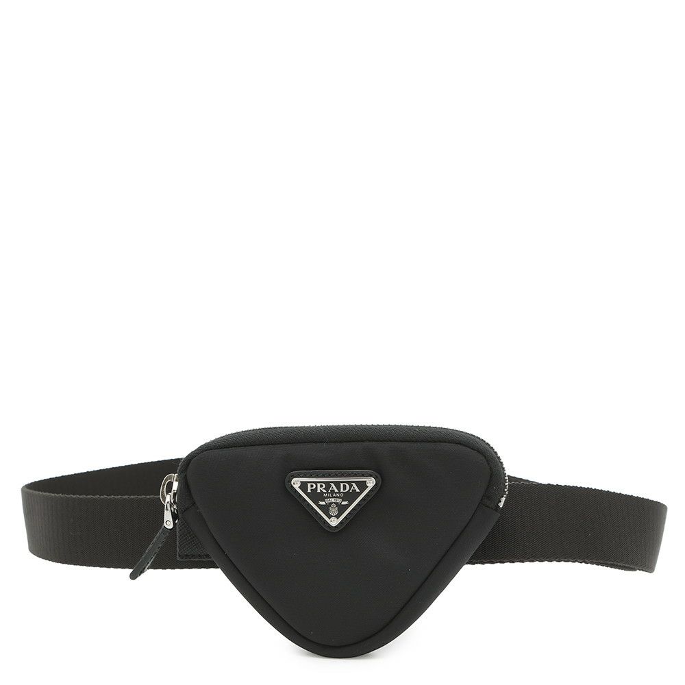 プラダ ウエストポーチ トライアングルロゴ ナイロン 2CN087 PRADA ポーチ 黒