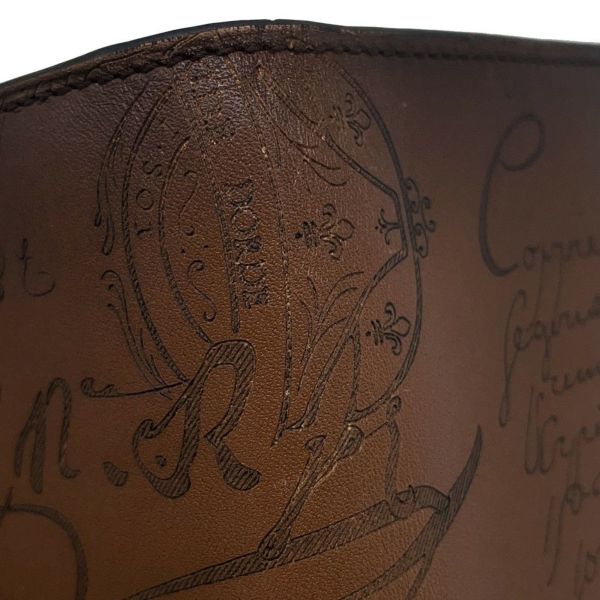 ベルルッティ 長財布 エスパス スクリット レザー カリグラフィ Berluti メンズ 財布