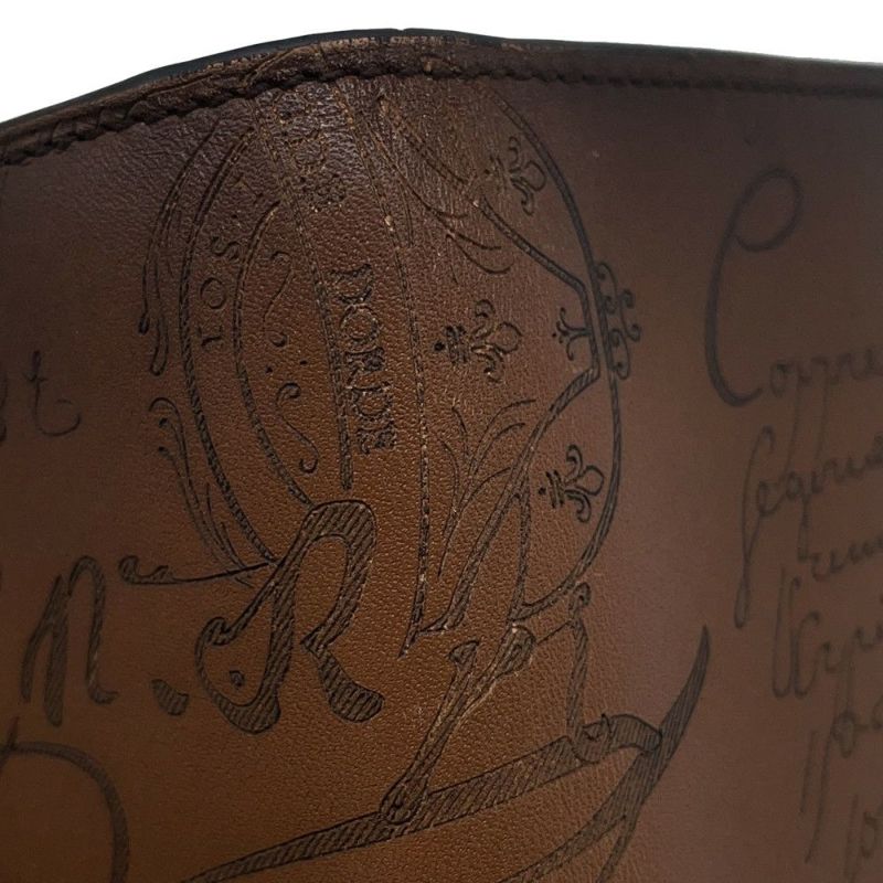 ベルルッティ 長財布 エスパス スクリット レザー カリグラフィ Berluti メンズ 財布