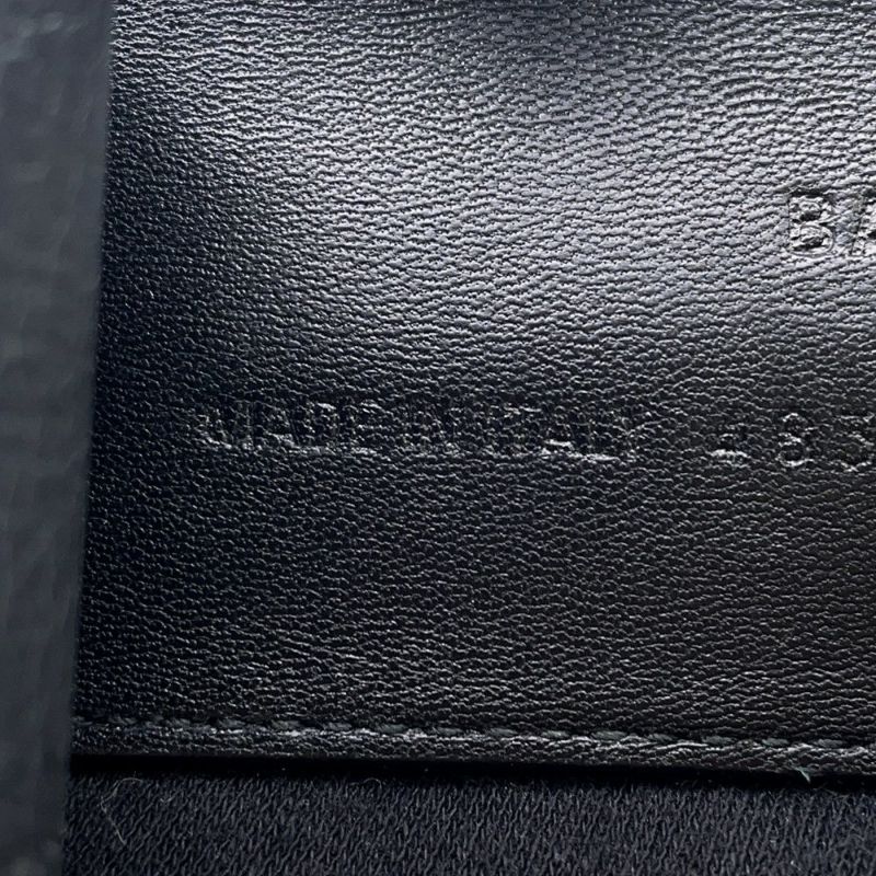 バレンシアガ ブレスレット サイクルブレス レザー ロゴ BALENCIAGA 483272 アクセサリー 黒