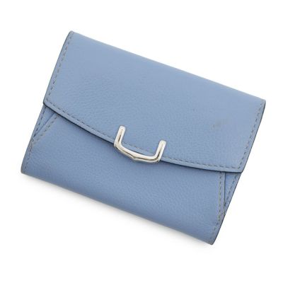 美品　VALEXTRA　ヴァレクストラ　グレインカーフスキン　マネークリップ ヴァレクストラ グレインカーフスキン マネークリップ 二つ折り