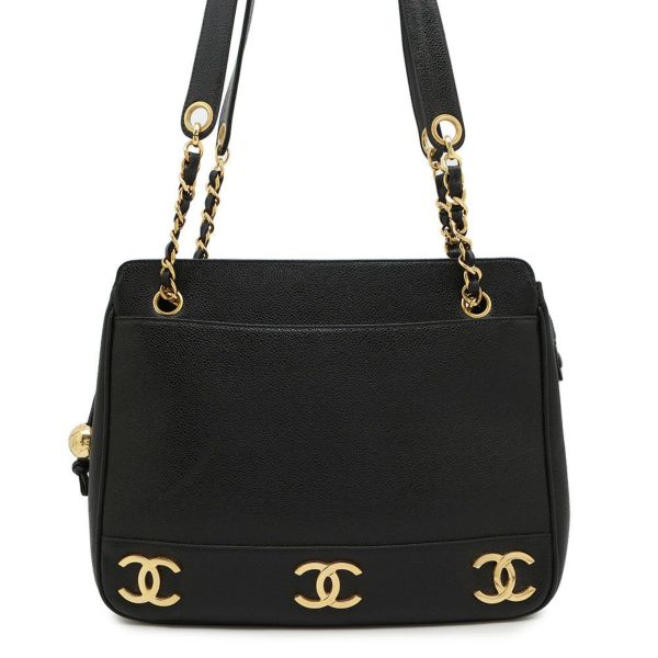CHANEL シャネル A03675 トリプルココ チェーントートバッグ 楽天市場】シャネル Chanel A03675 トリプルココチェーントート