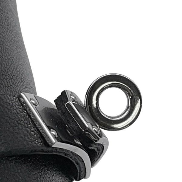 エルメス ミュール オズ OZ レザー レディースサイズ34 HERMES 靴 黒