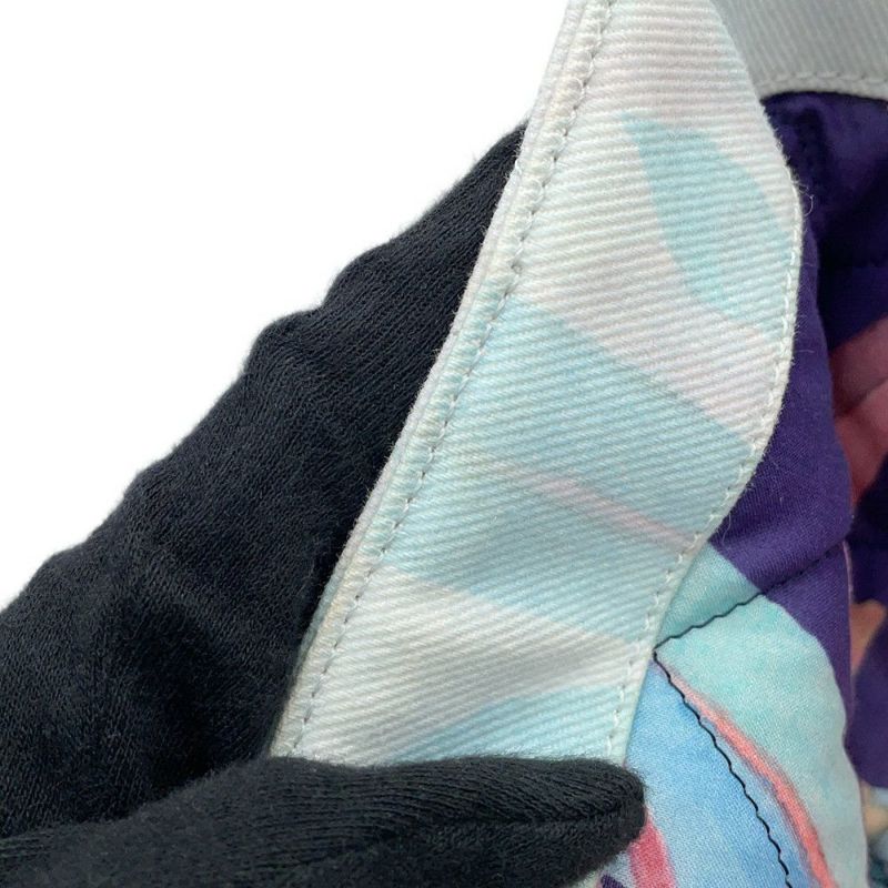 シャネル チェーンショルダーバッグ マトラッセ30 ココマーク ジャングル デニム ダブルチェーン コットン CHANEL