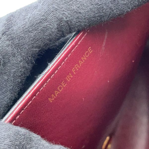 シャネル チェーンショルダーバッグ デカマトラッセ34 ココマーク ラムスキン A01094 CHANEL デカマト 黒