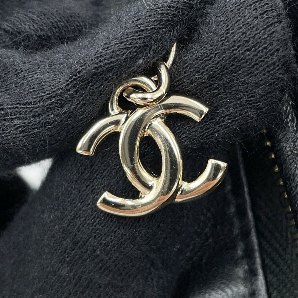 シャネル チェーンショルダーバッグ ココマーク ラムスキン AS1622 CHANEL 黒 セール品