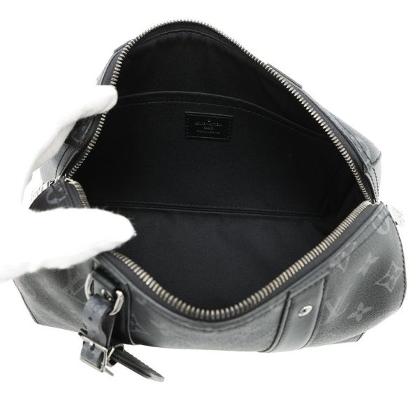 ルイヴィトン ショルダーバッグ モノグラム・エクリプス リバース シティ・キーポル M45936 ブラック 黒