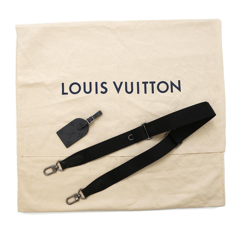 ルイヴィトン ショルダーバッグ モノグラム・エクリプス リバース シティ・キーポル M45936 ブラック 黒