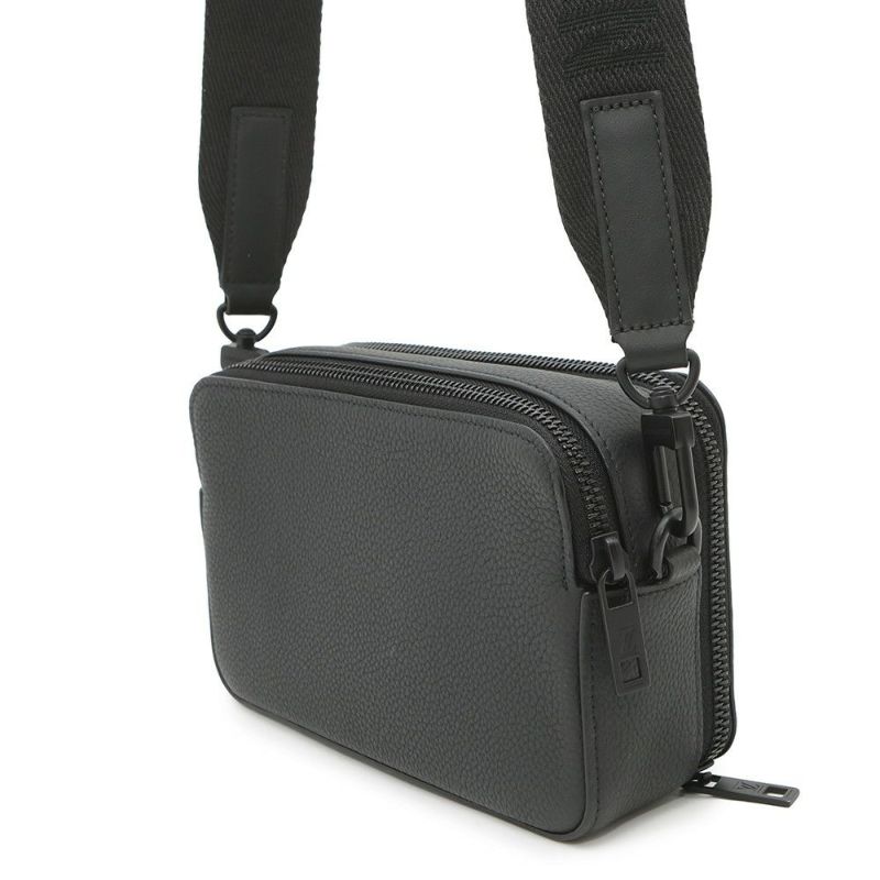 ルイヴィトン ショルダーバッグ グレインカーフレザー アルファ・ウェアラブル ウォレット M59161 LOUIS VUITTON 黒 ブラック