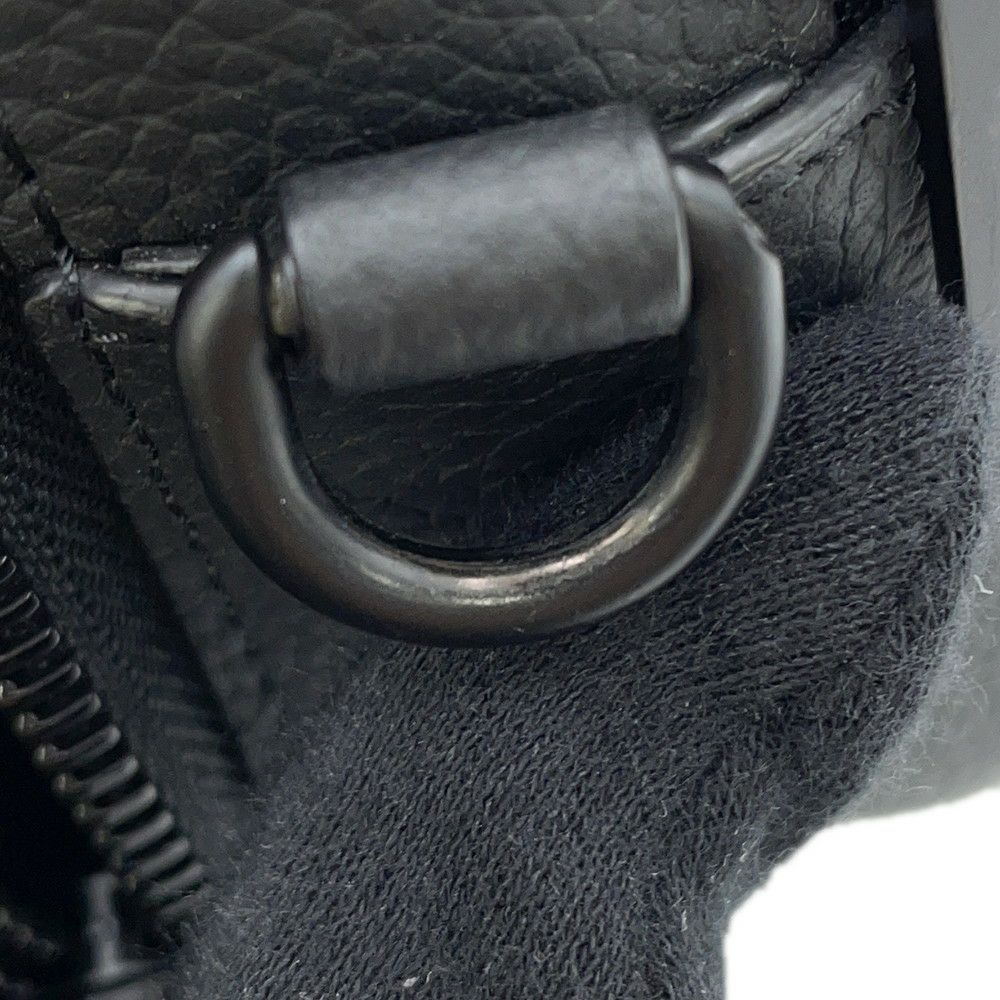 ルイヴィトン ショルダーバッグ グレインカーフレザー アルファ・ウェアラブル ウォレット M59161 LOUIS VUITTON 黒 ブラック