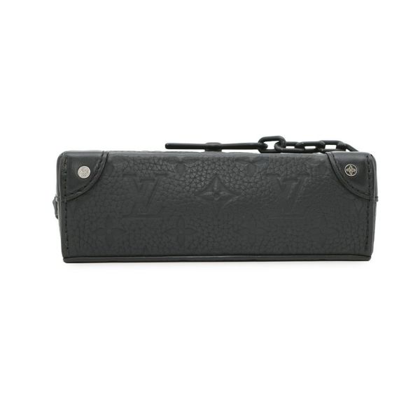 ルイヴィトン 長財布 モノグラム・トリヨン スティーマー・ウェアラブル ウォレット M81746 ショルダーバッグ 黒 ブラック