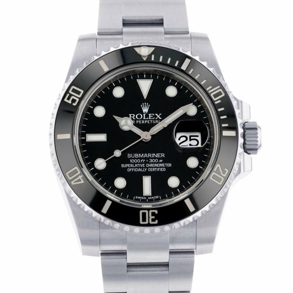 ロレックス サブマリーナ デイト 116610LN ROLEX 腕時計 黒文字盤